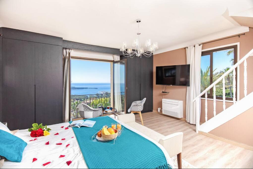 Le Castel Rose Super Cannes, Face Aux Iles De Lerins Vallauris Exterior photo